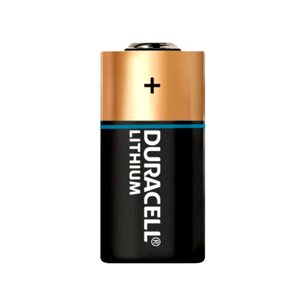 Batteria Litio Alta Potenza Duracell CR123 3V per Shelly H&T e Flood