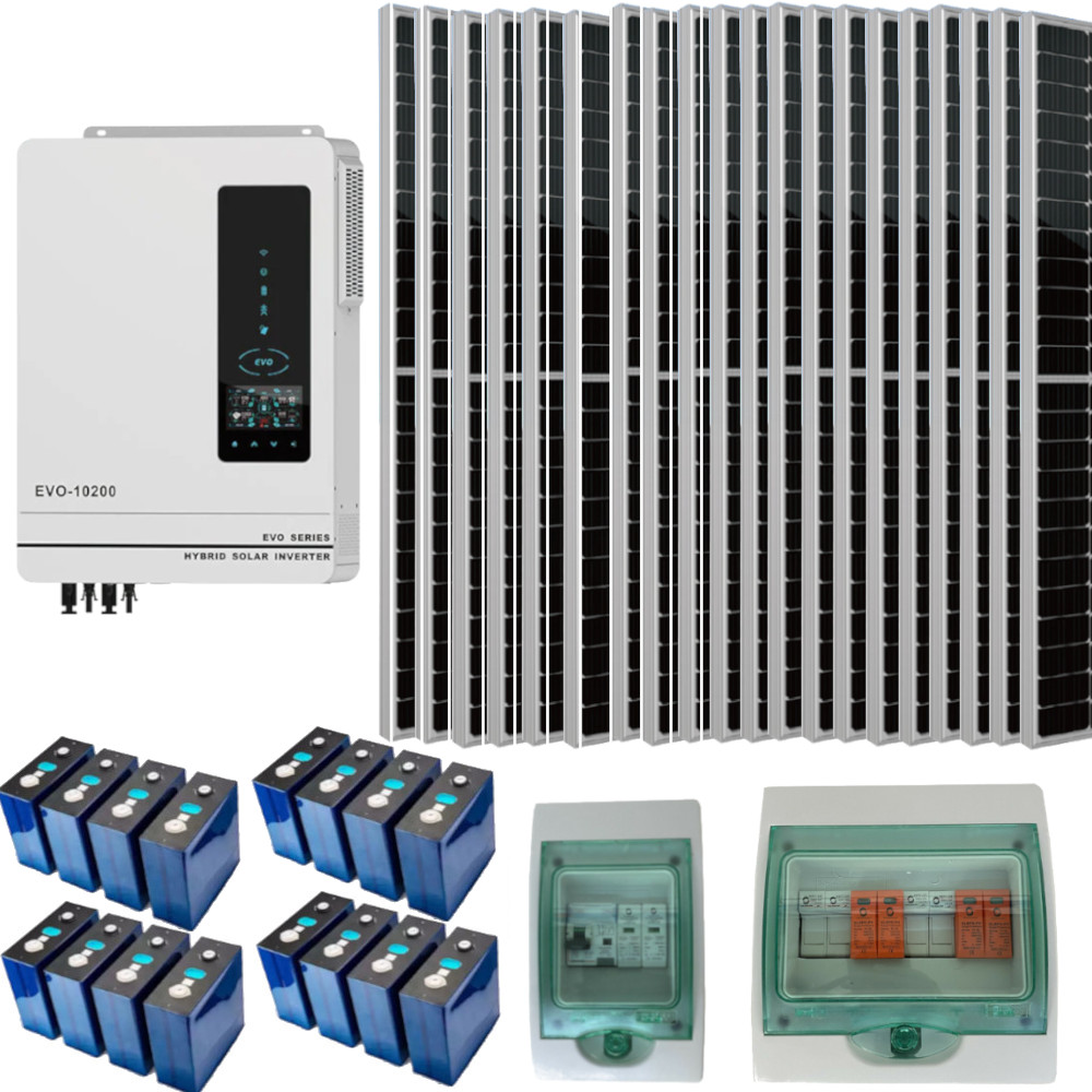 Kit Fotovoltaico da 10,2 Kw con accumulo da 14 Kwh PRO