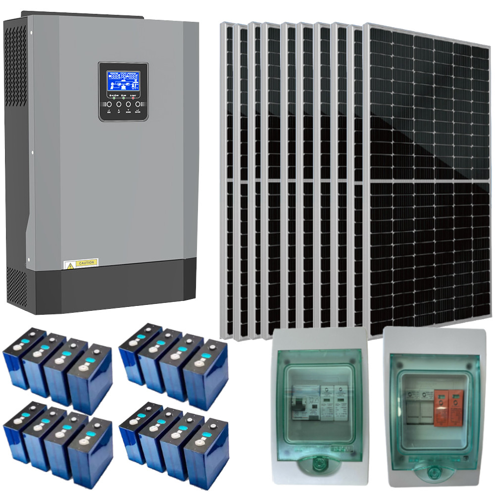 Kit Fotovoltaico da 5,5 Kw con accumulo da 14 Kw PRO