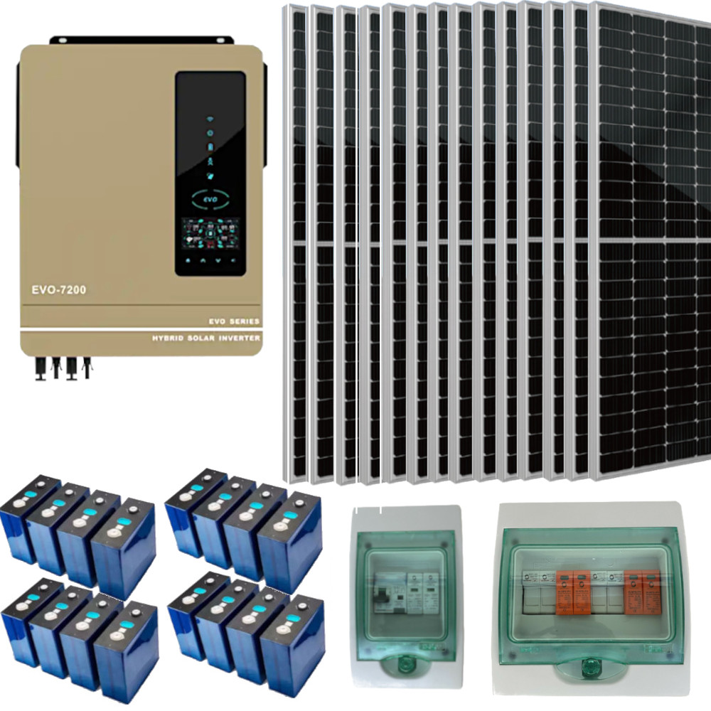 Kit Fotovoltaico da 7,2 Kw con accumulo da 14 Kw PRO