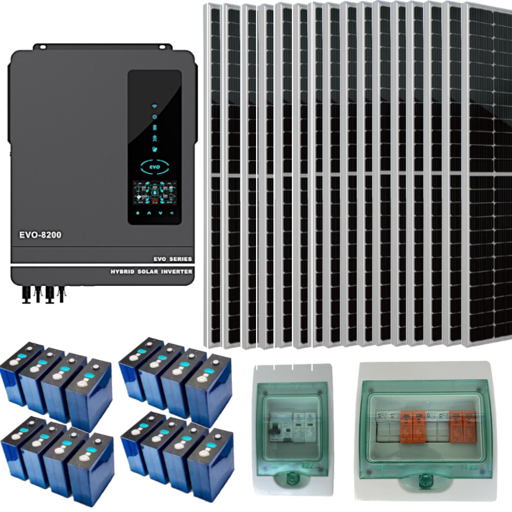 Kit Fotovoltaico da 8,2 Kw con accumulo da 14 Kwh PRO