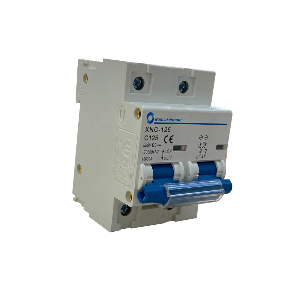 Sezionatore 2 posti 63A 500Vdc